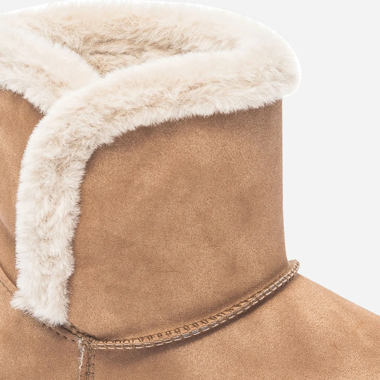Eram Chaussons^Boots fourré CAMEL