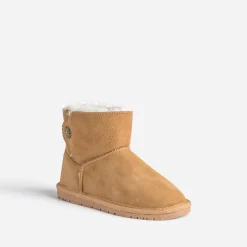 Buggy Boots^Boots suédé fourré CAMEL
