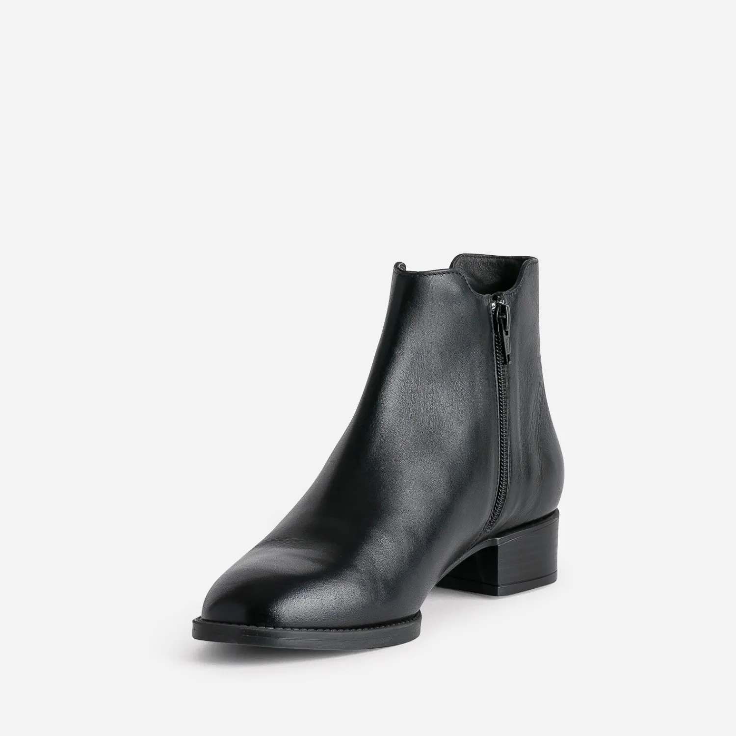Eram Flex Boots^Boots en cuir détail embossé NOIR