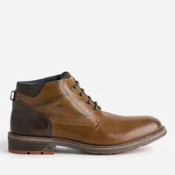 Fluchos Boots^Boots en cuir CAMEL