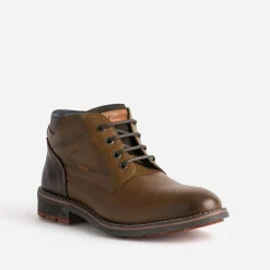 Fluchos Boots^Boots en cuir CAMEL