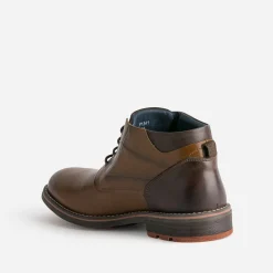 Fluchos Boots^Boots en cuir CAMEL