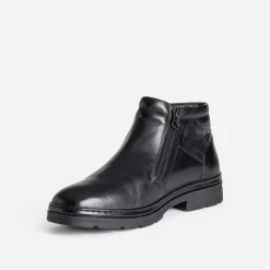 FRANCE ARNO Boots^Boots cuir NOIR