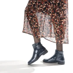 Eram Boots^Boots marine éco-conçu avec bride cheville MULTICOLORE