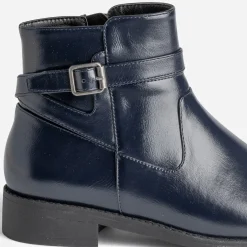 Eram Boots^Boots marine éco-conçu avec bride cheville MULTICOLORE