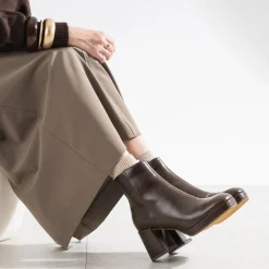 Eram Boots^Boots à plateforme MARRON