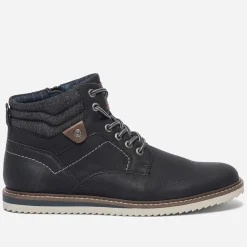 Eram Boots^Boots à lacet NOIR