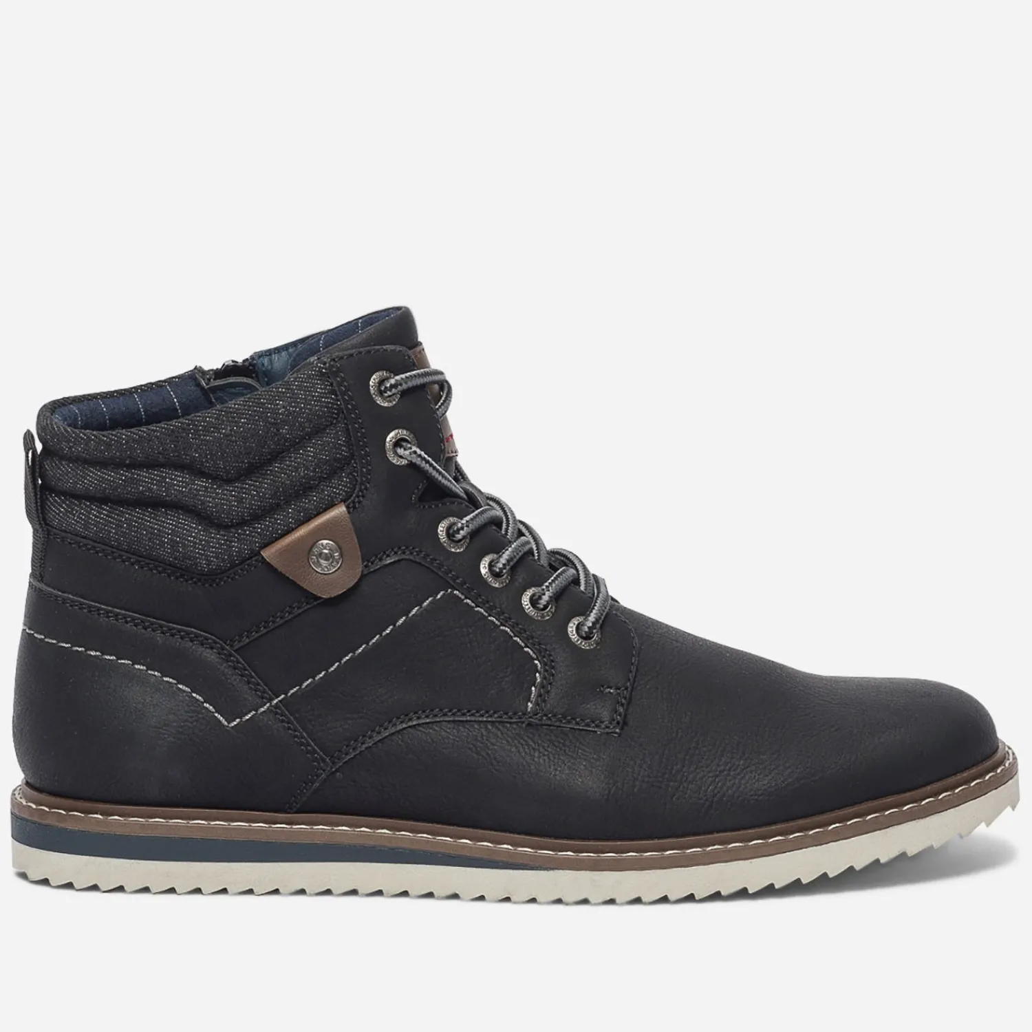 Eram Boots^Boots à lacet NOIR