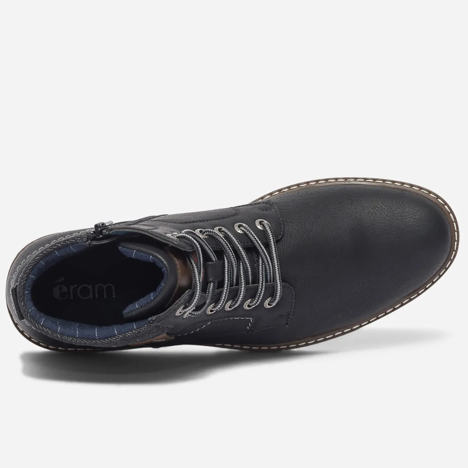 Eram Boots^Boots à lacet NOIR