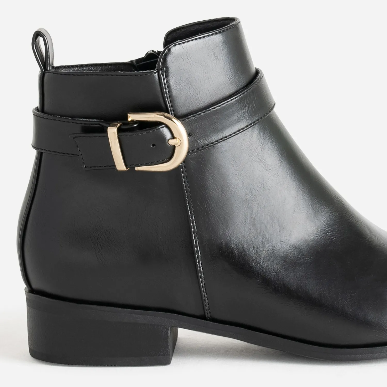 Eram Boots^Boots avec bride cheville NOIR