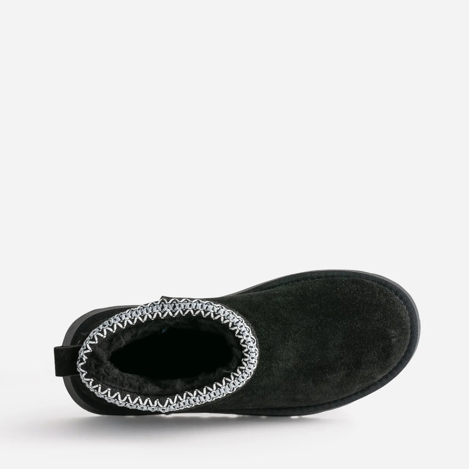 Eram Chaussons|Boots^Boots cuir velours fourré à plateforme NOIR