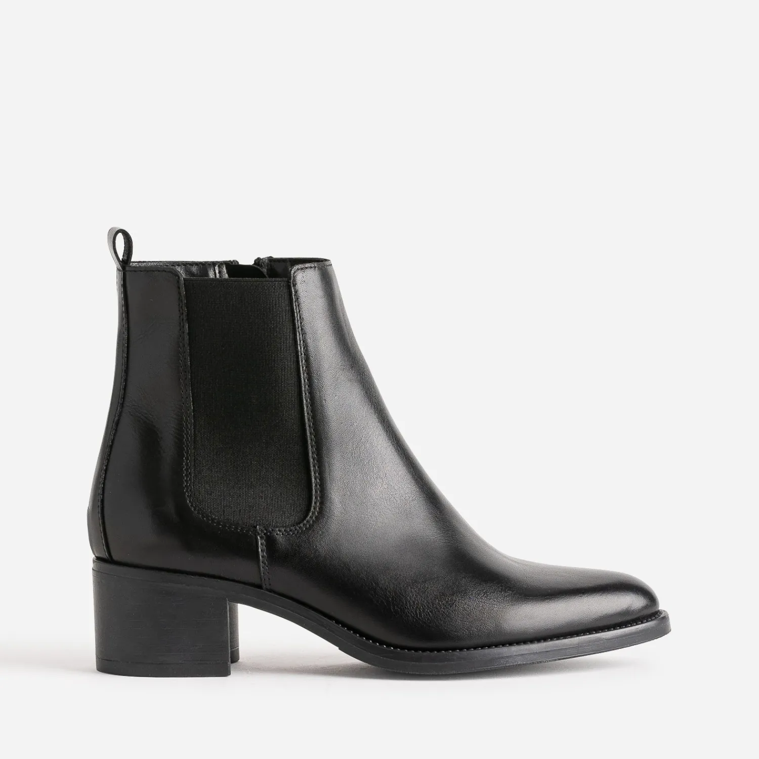 Eram Boots^Boots en cuir NOIR