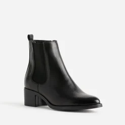Eram Boots^Boots en cuir NOIR