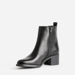 Eram Boots^Boots en cuir NOIR