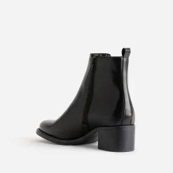 Eram Boots^Boots en cuir NOIR