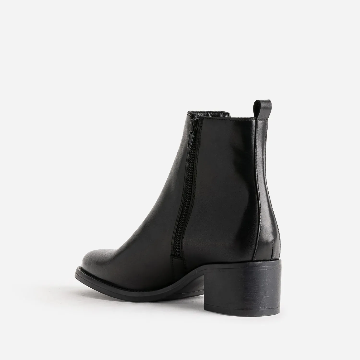 Eram Boots^Boots en cuir NOIR