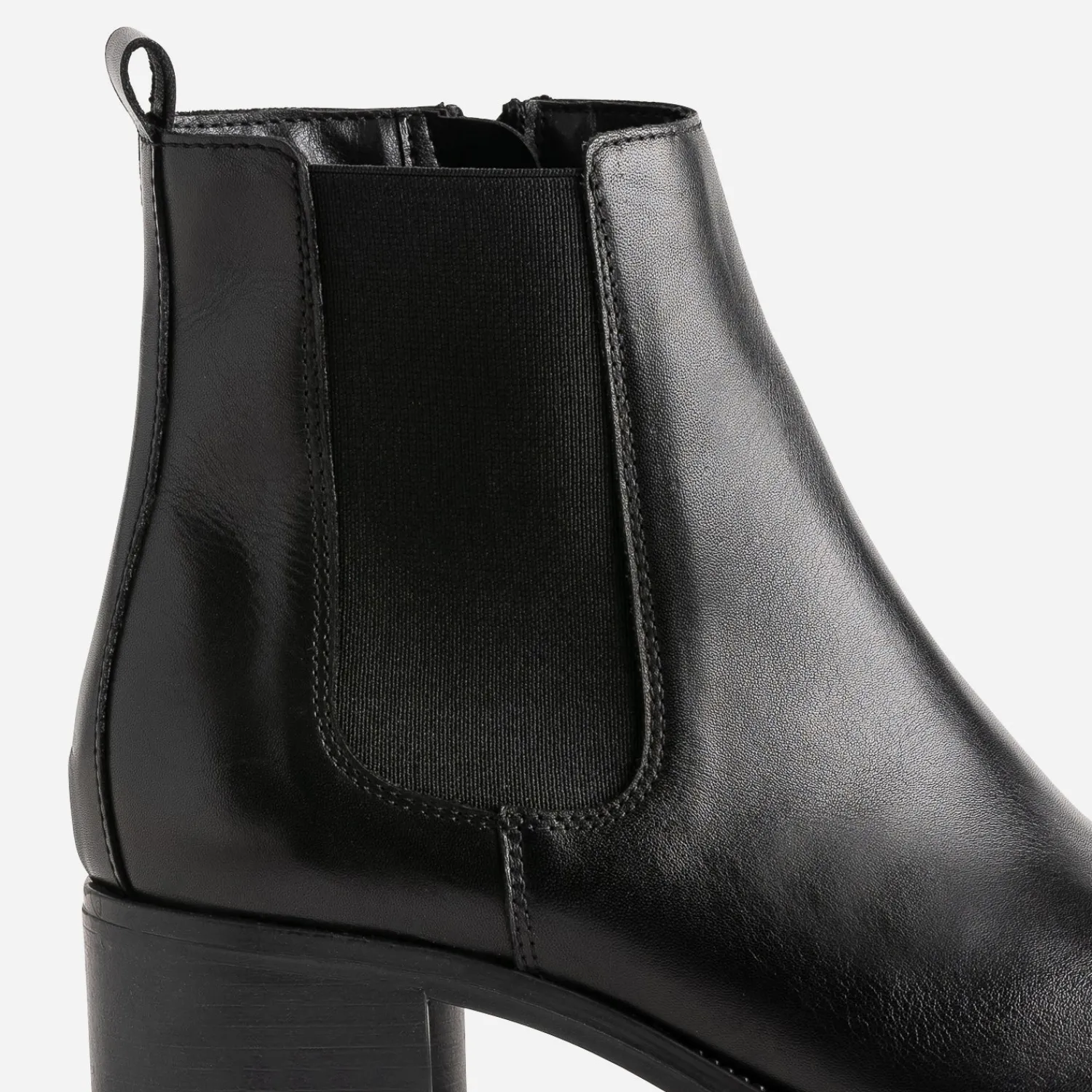 Eram Boots^Boots en cuir NOIR