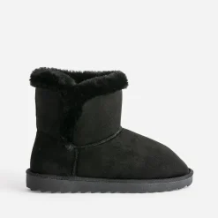 Eram Chaussons^Boots fourré NOIR