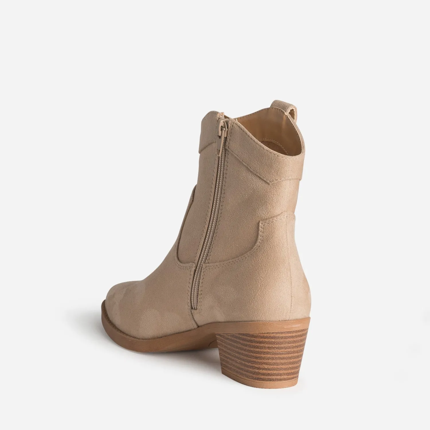 Texto Boots^Boots santiag BEIGE