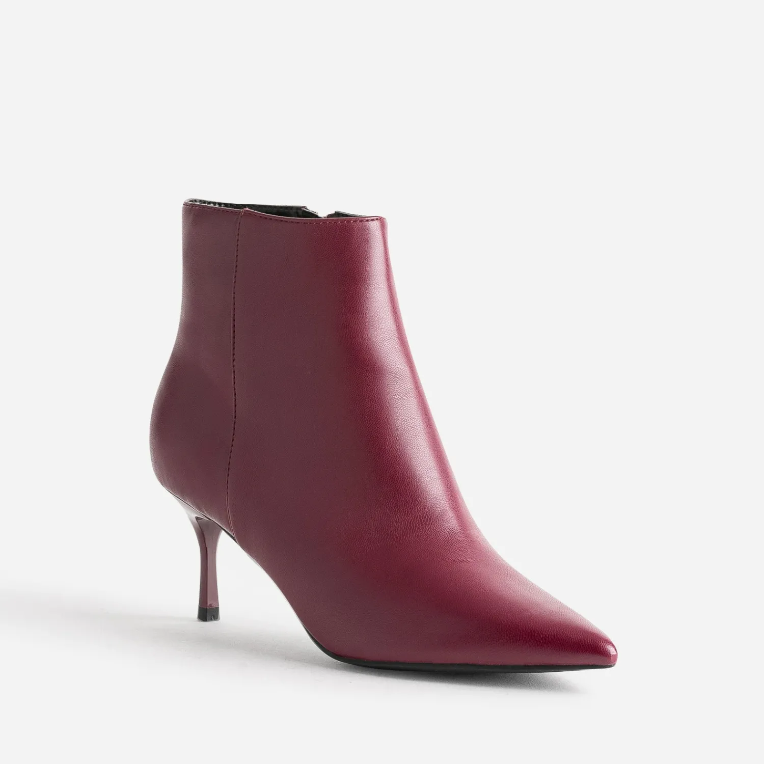 Texto Boots^Boots pointu à talon aiguille BORDEAUX