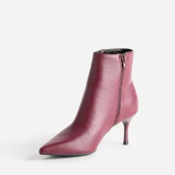 Texto Boots^Boots pointu à talon aiguille BORDEAUX