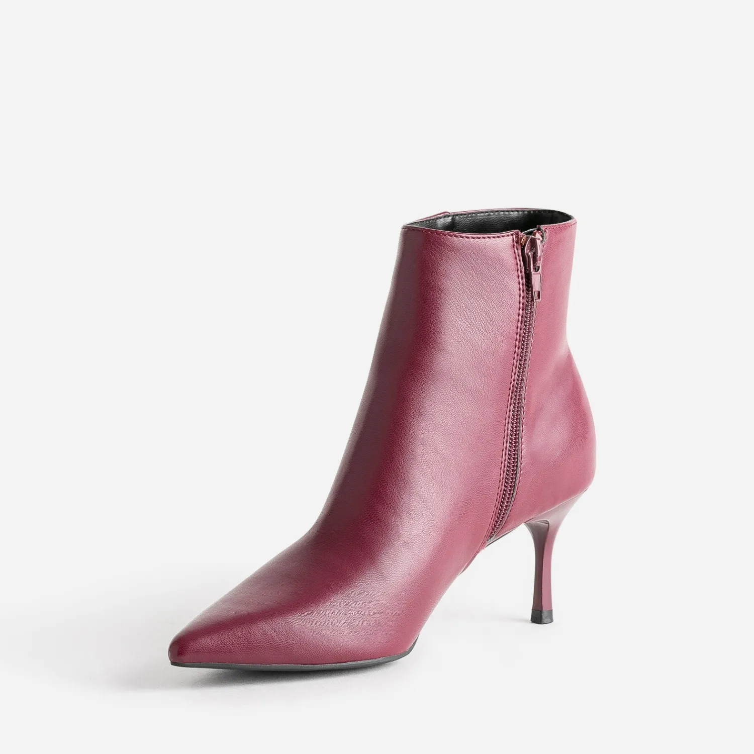 Texto Boots^Boots pointu à talon aiguille BORDEAUX