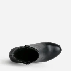 Eram Boots^Boots TEXTO à talon haut NOIR