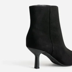 Texto Boots^Boots suédé à bout pointu NOIR