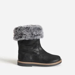 Buggy Bottes^Botte e cuir velours tige fourrée NOIR