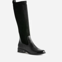 Caprice Bottes^Botte e bi matière NOIR