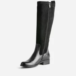 Caprice Bottes^Botte e bi matière NOIR