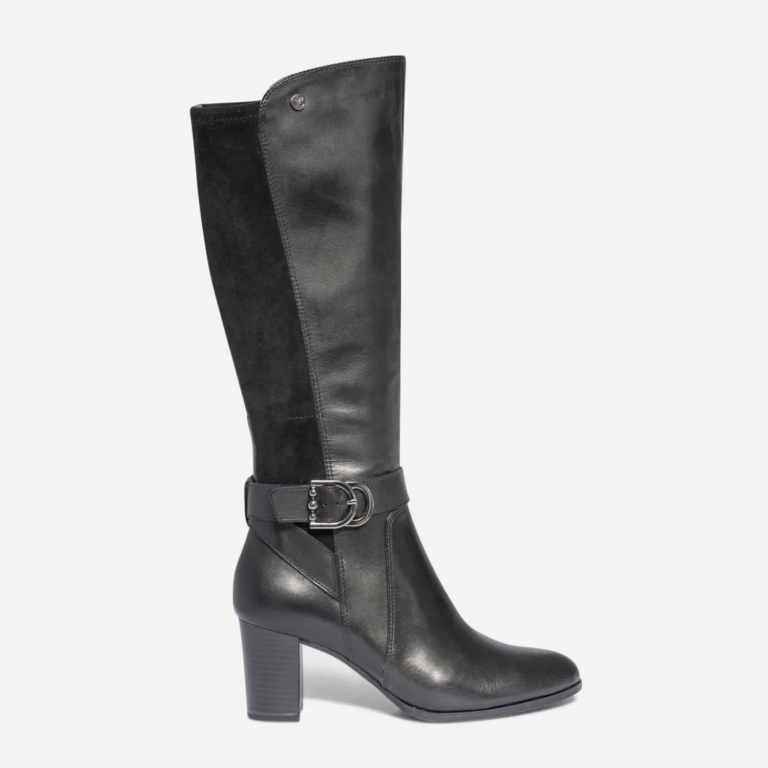 Caprice Bottes^Botte e bi matière NOIR