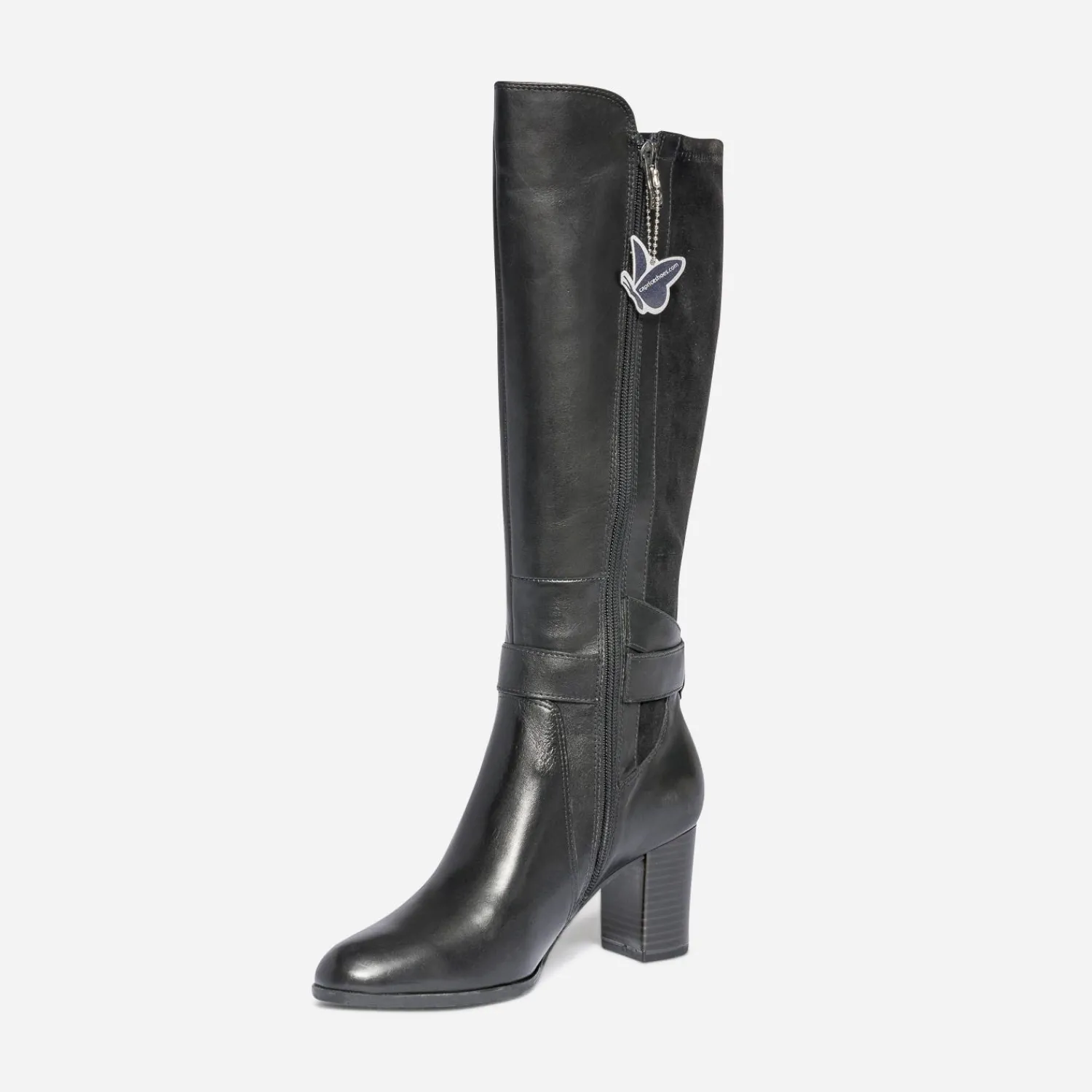 Caprice Bottes^Botte e bi matière NOIR