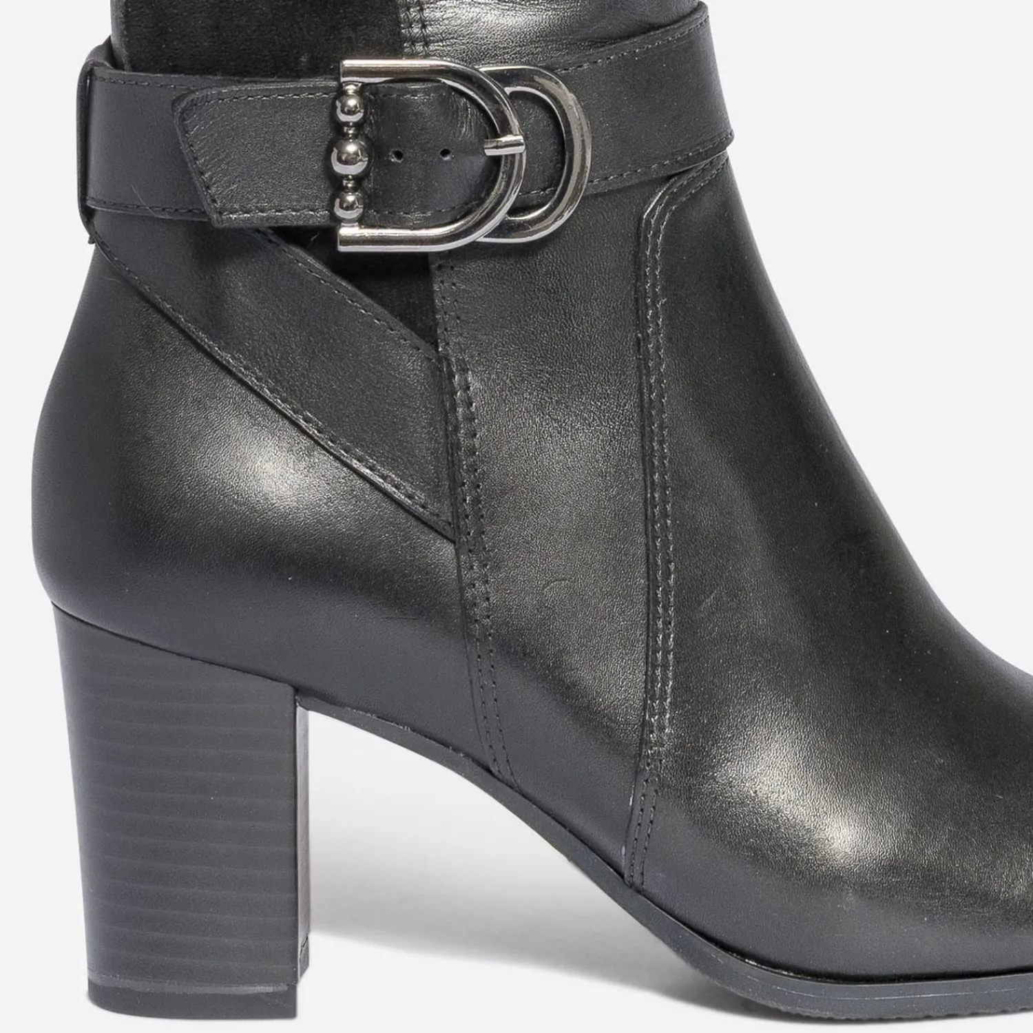 Caprice Bottes^Botte e bi matière NOIR