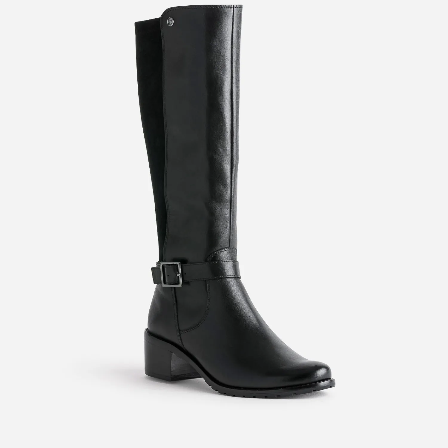 Caprice Bottes^Botte e cuir bi matière NOIR