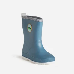 BE ONLY Chaussures Montantes^Botte de pluie patch crocodile BLEU