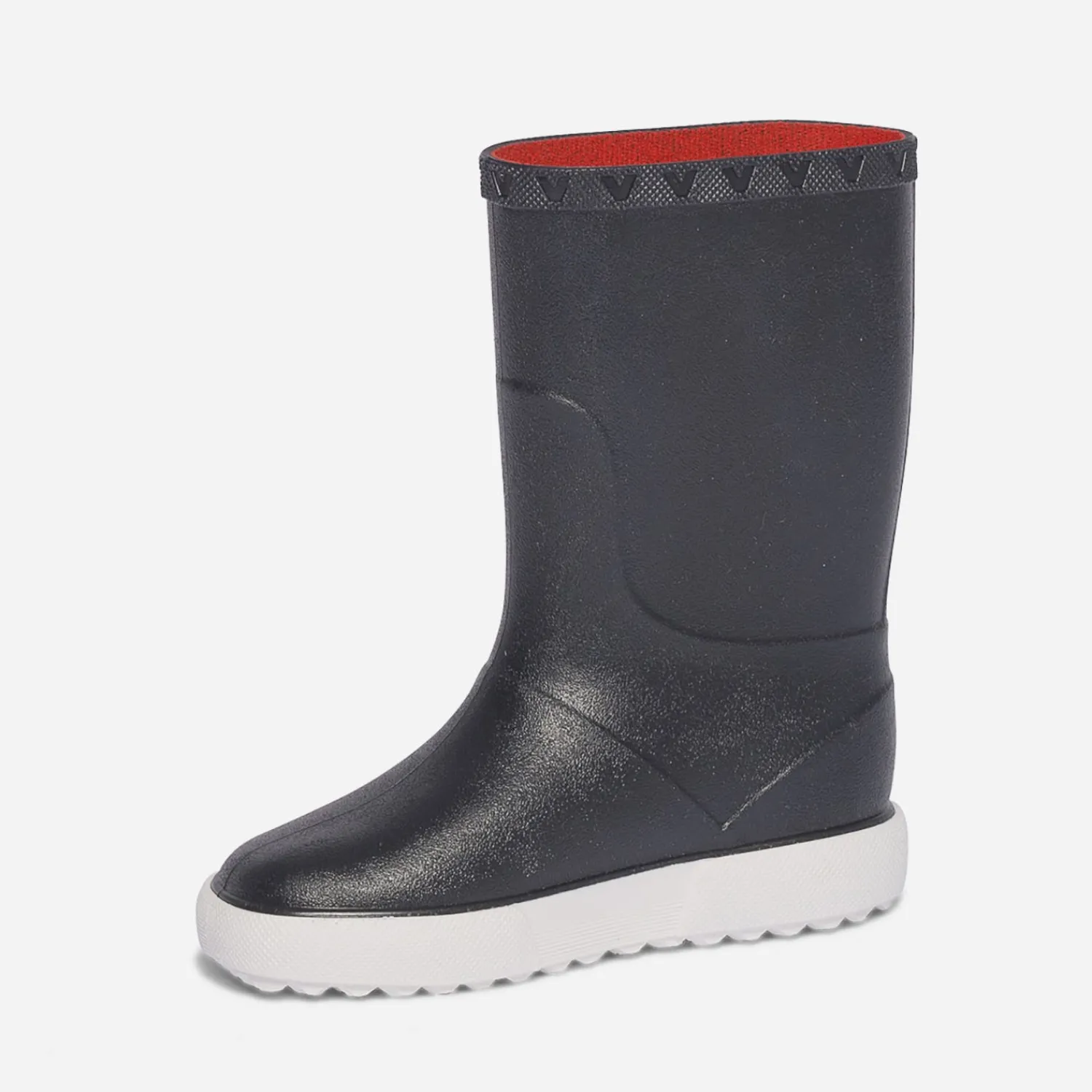 Boatilus Chaussures Montantes^Botte de pluie marine BLEU