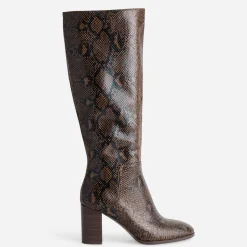 Eram Bottes^Botte effet python MARRON