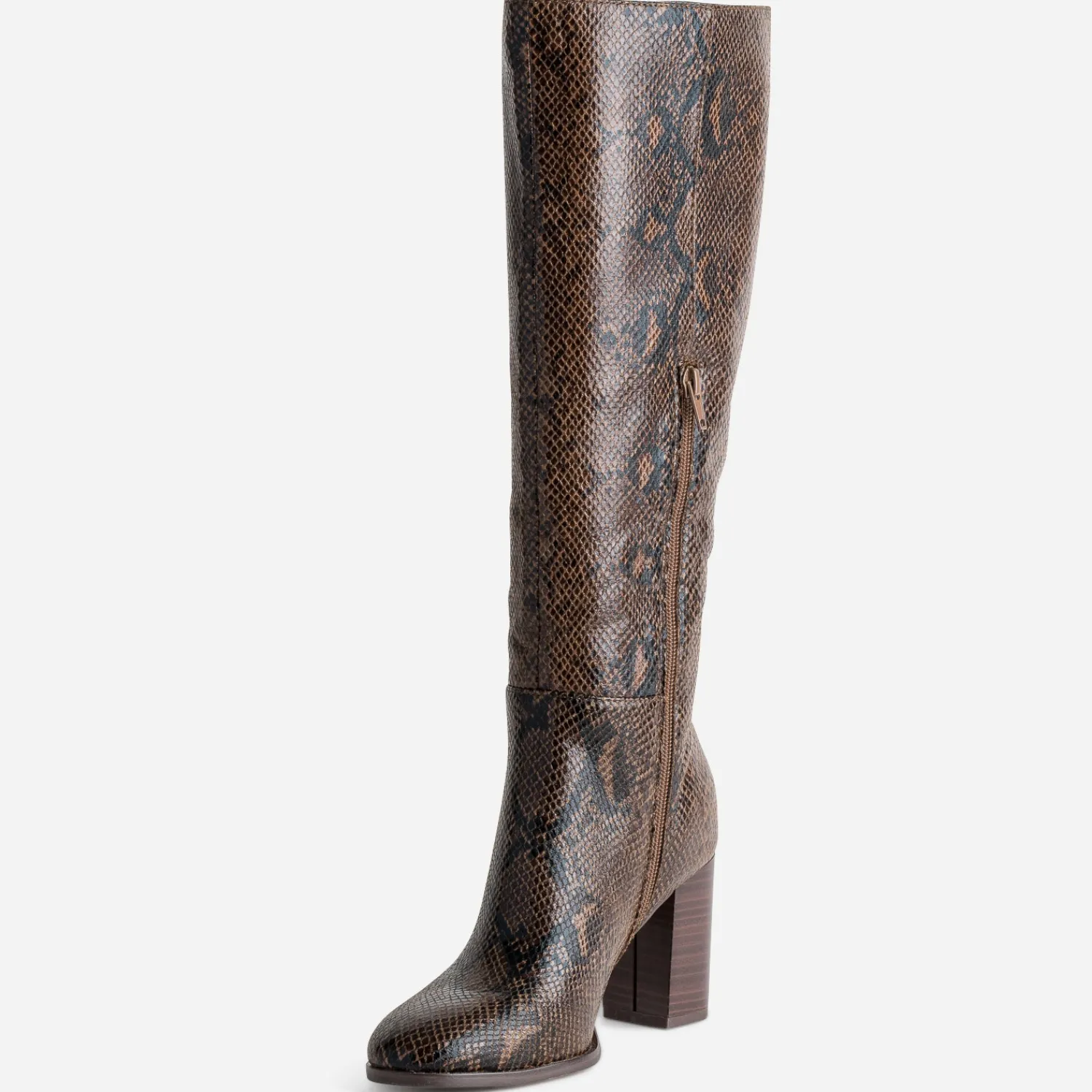 Eram Bottes^Botte effet python MARRON