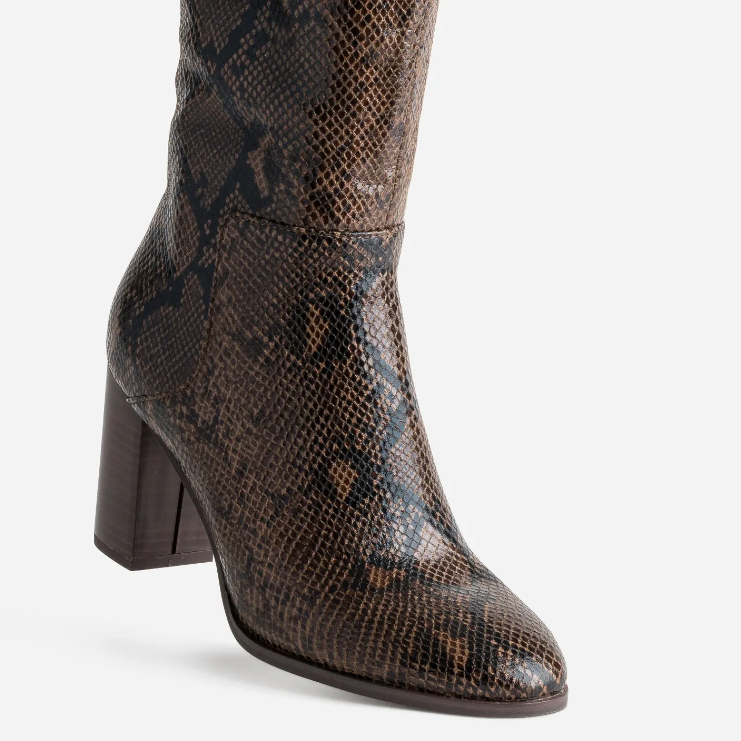 Eram Bottes^Botte effet python MARRON