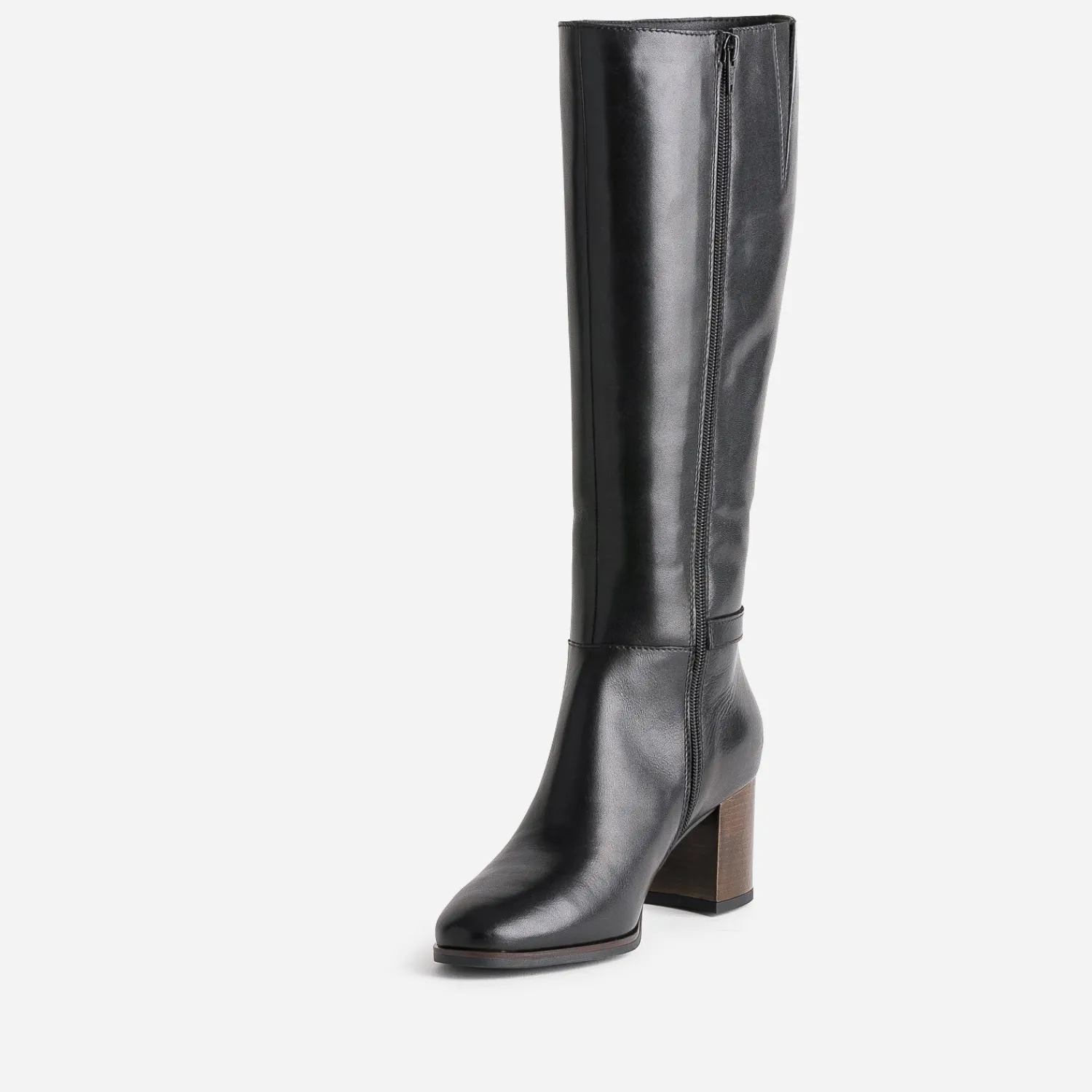 Eram Bottes^Botte e éco-conçue en cuir NOIR