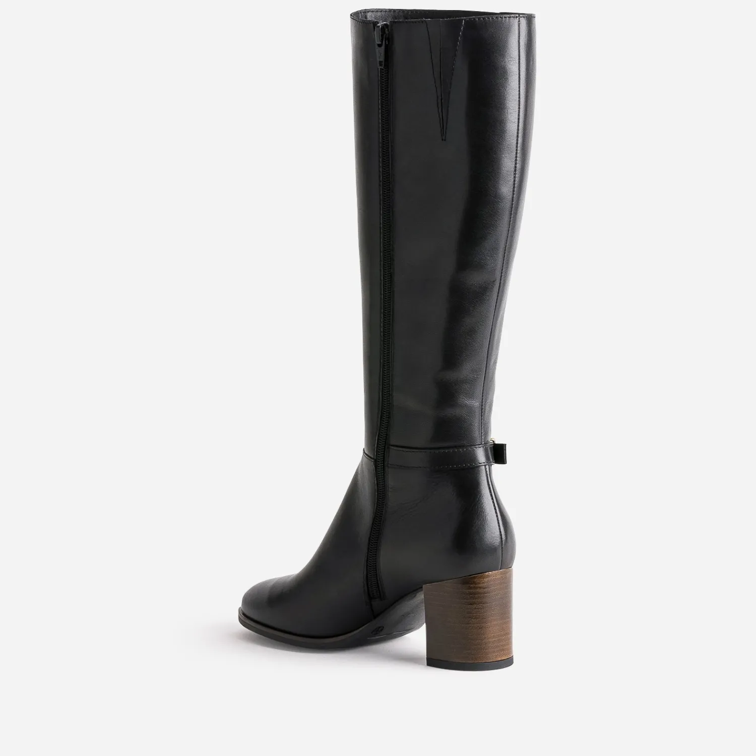 Eram Bottes^Botte e éco-conçue en cuir NOIR