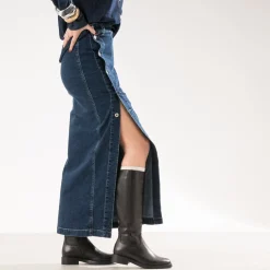 Eram Bottes^Botte e cuir NOIR
