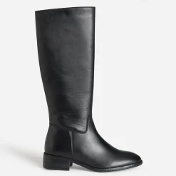Eram Bottes^Botte e cuir NOIR