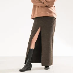 Texto Bottes^Botte e cuir éco-conçue esprit santiag NOIR