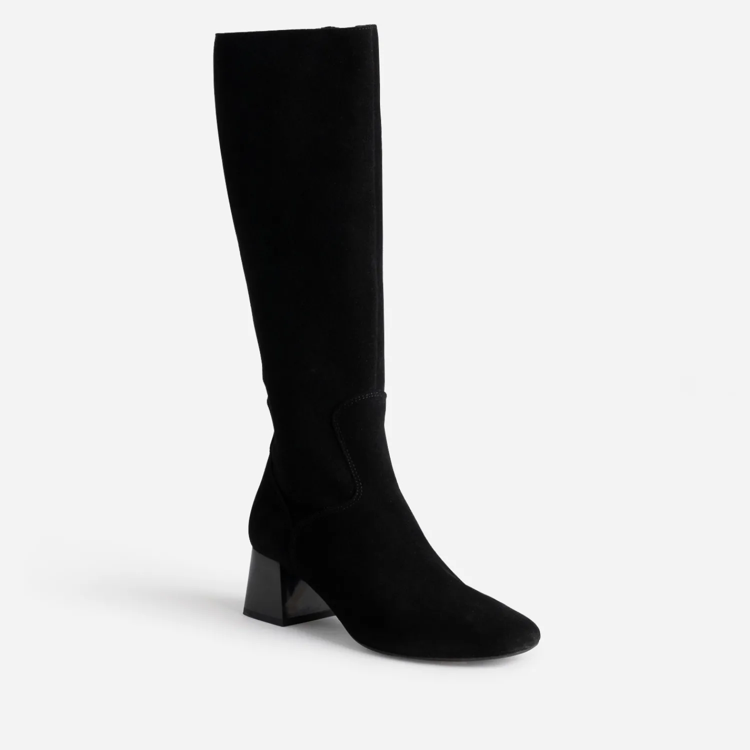 Eram Bottes^Botte e cuir velours souple NOIR