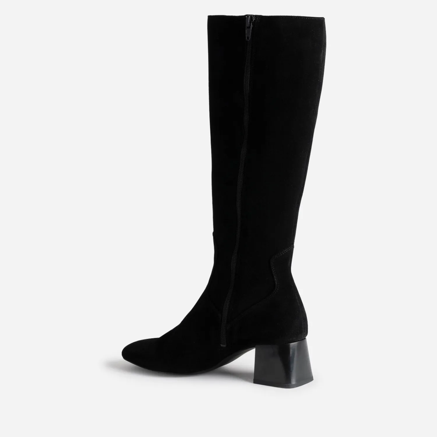 Eram Bottes^Botte e cuir velours souple NOIR
