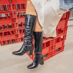 Eram Bottes^Botte e vernie NOIR