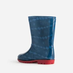 703 Chaussures Montantes^Botte Spiderman bleue et rouge NOIR