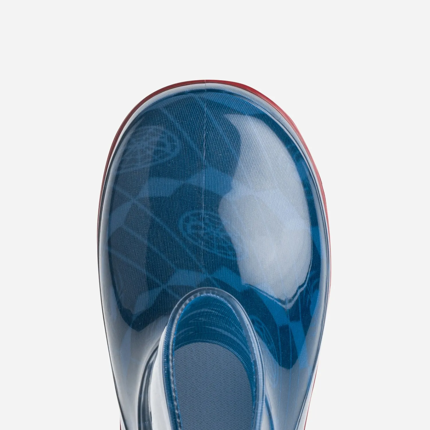 703 Chaussures Montantes^Botte Spiderman bleue et rouge NOIR
